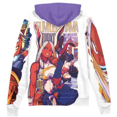 Mirko My Hero Academia Streetwear Zip Hoodie Jacket