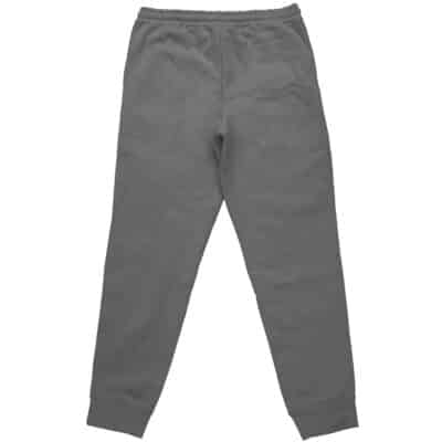Kaizoku Sentai Gokaiger Streetwear Sweatpants (Copy) shown from the back, featuring an elastic waistband and cuffed ankles, laid flat on a white background.