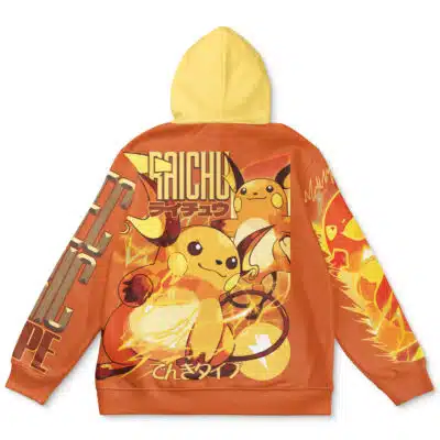 Raichu Pokemon Streetwear Hoodie
