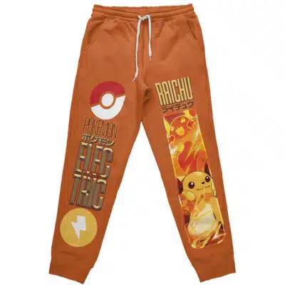 Raichu Pokemon Streetwear Sweatpants