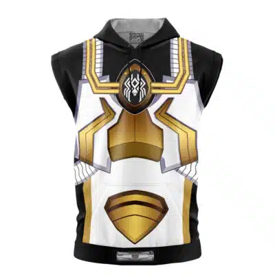Spider Kumonos Cosplay Ohsama Sentai King-Ohger Sleeveless Hoodie