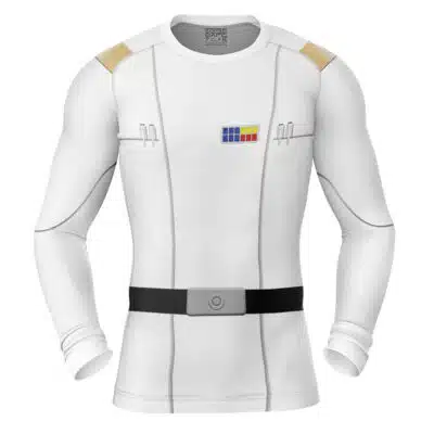 Admiral Thrawn Star Wars Long Sleeve Rash Guard Compression Shirt