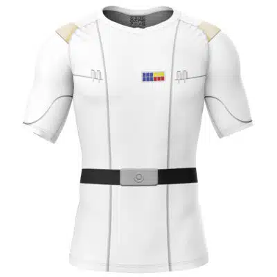Admiral Thrawn Star Wars Short Sleeve Rash Guard Compression Shirt