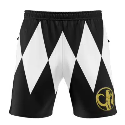 Black Ranger Mighty Morphin Power Rangers Versatile Shorts