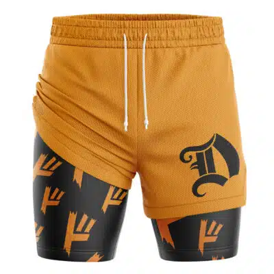 Dio Brando V2 JoJo's Bizarre Adventure 2-in-1 Performance Shorts