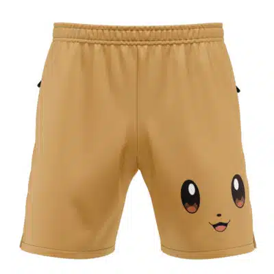 Eevee Face Pokemon Versatile Shorts