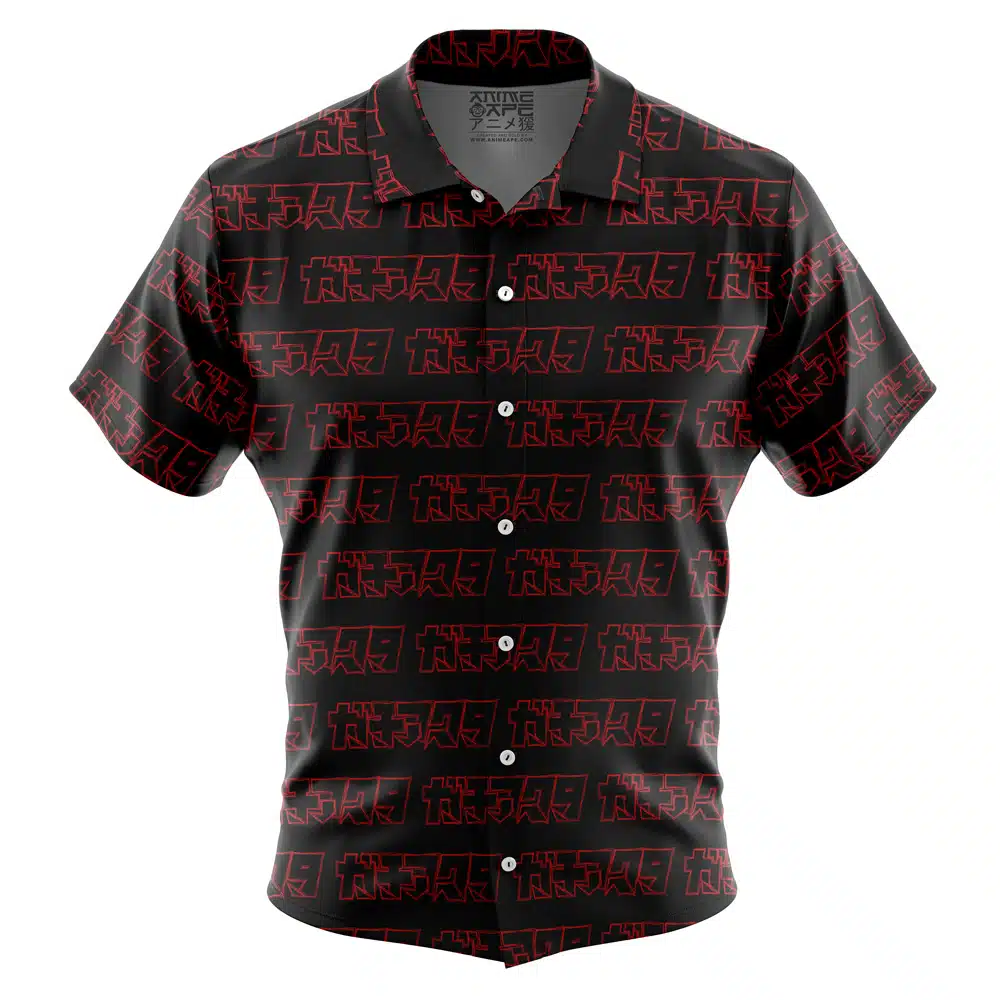 Gachiakuta Pattern Gachiakuta Short Sleeve Button Up Hawaiian Shirt