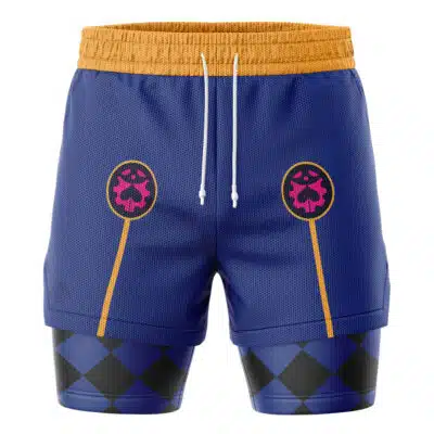 Giorno Giovanna Manga JoJo's Bizarre Adventure 2-in-1 Performance Shorts