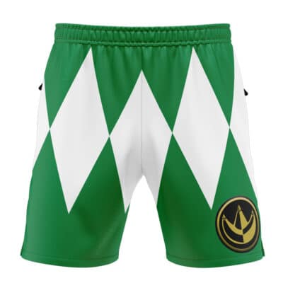 Green Ranger Mighty Morphin Power Rangers Versatile Shorts