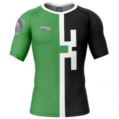Green Ranger SPD Power Rangers Short Sleeve Rash Guard Compression Shirt