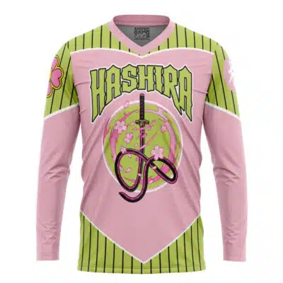 Hashira Mitsuri Kanroji Demon Slayer Hockey Jersey
