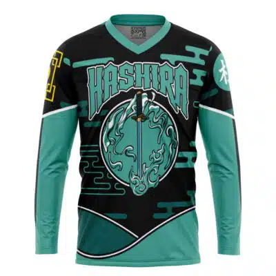 Hashira Muichiro Tokito Demon Slayer Hockey Jersey