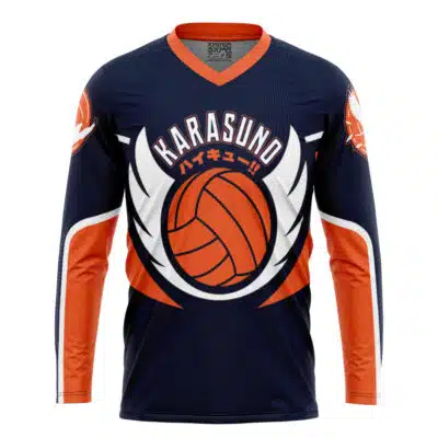 Karasuno Hinata Haikyuu Hockey Jersey