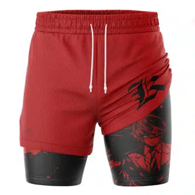 Kira Death Note 2-in-1 Performance Shorts