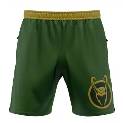 Loki Cosplay Marvel Versatile Shorts