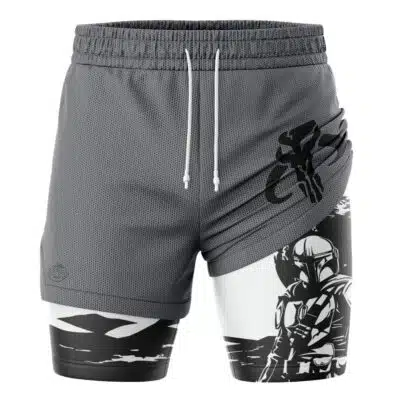 Mandalorian V2 Star Wars 2-in-1 Performance Shorts