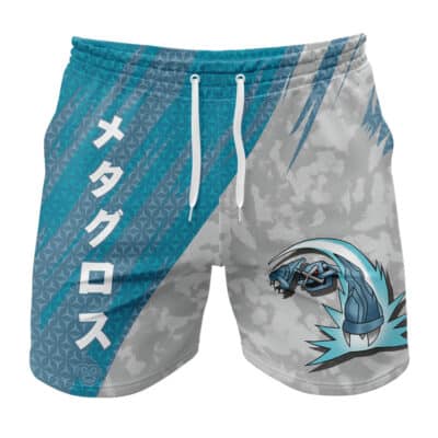 Metagross Attack Pokemon Gym Shorts