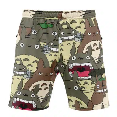 My Neighbor Totoro Pattern Studio Ghibli Versatile Shorts