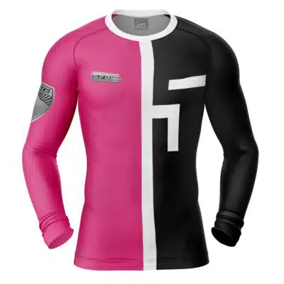 Pink Ranger SPD Power Rangers Long Sleeve Rash Guard Compression Shirt