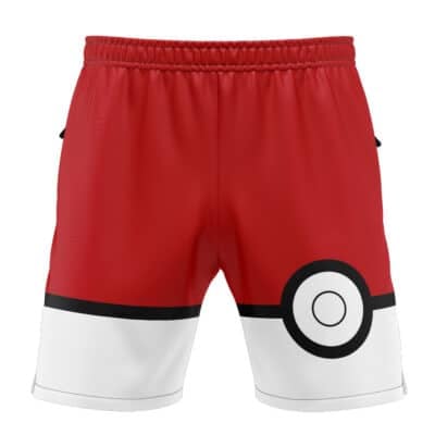 Pokeball Pokemon Versatile Shorts