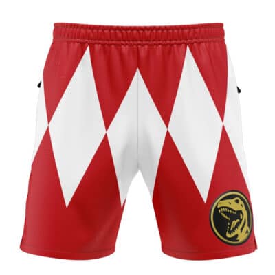 Red Ranger Mighty Morphin Power Rangers Versatile Shorts