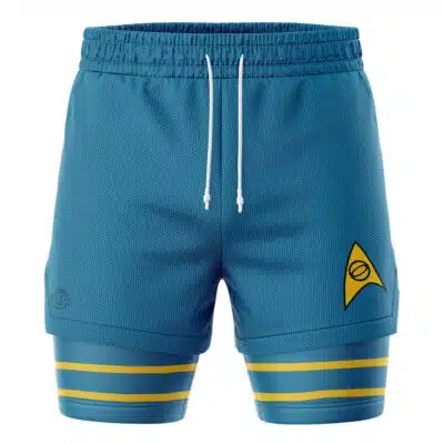 Spock Star Trek 2-in-1 Performance Shorts