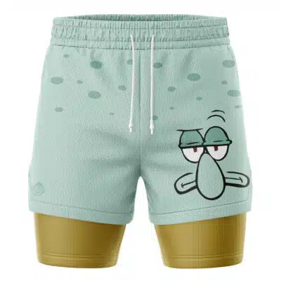Squidward V2 SpongeBob SquarePants 2-in-1 Performance Shorts