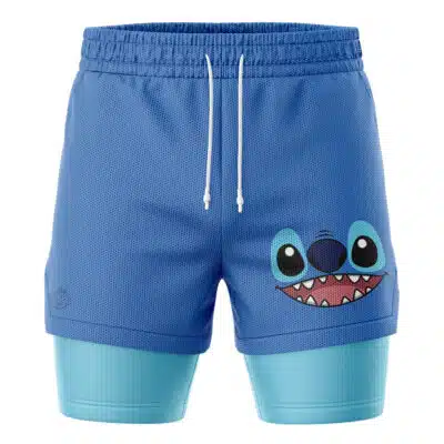 Stitch V2 Lilo and Stitch 2-in-1 Performance Shorts