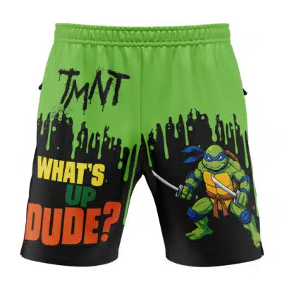 Leonardo What's Up Dude Teenage Mutant Ninja Turtles Versatile Shorts