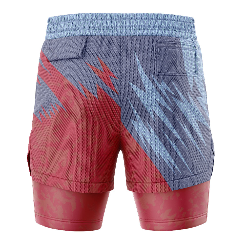 Weavile Attack Pokemon 2-in-1 Performance Shorts - Image 4