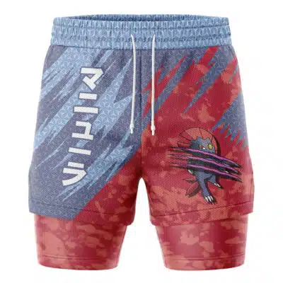 Weavile Attack Pokemon 2-in-1 Performance Shorts