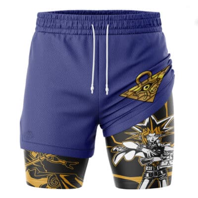 Yami Yugi YuGiOh 2-in-1 Performance Shorts