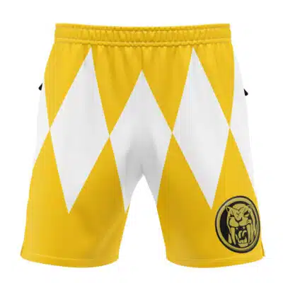 Yellow Ranger Mighty Morphin Power Rangers Versatile Shorts