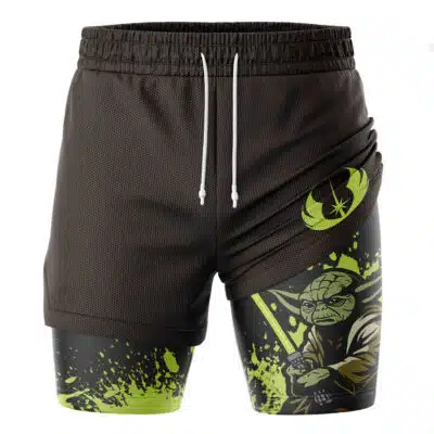 Yoda Jedi Master Star Wars 2-in-1 Performance Shorts