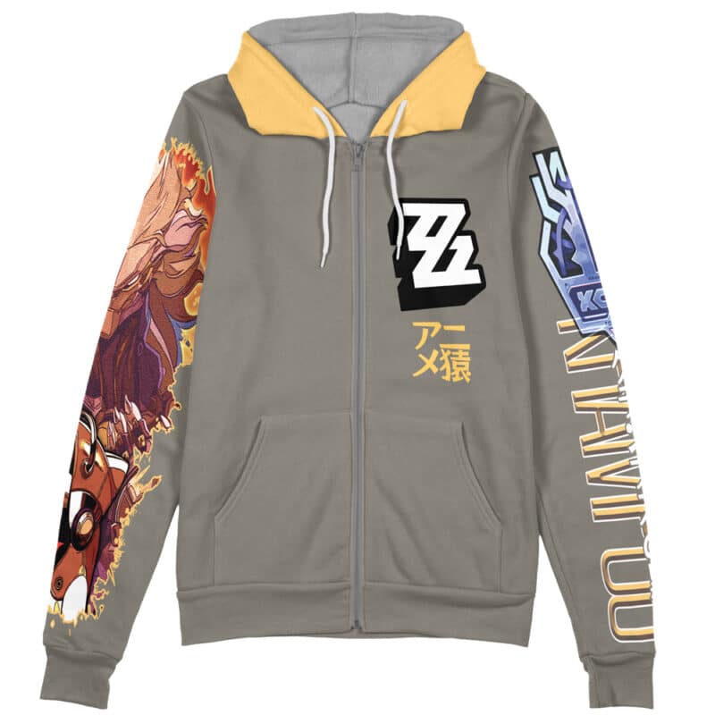 Banyue Zenless Zone Zero Streetwear Zip Hoodie Jacket | Anime Ape