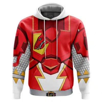 King Kyoryu Red Cosplay Ohsama Sentai King-Ohger Hoodie