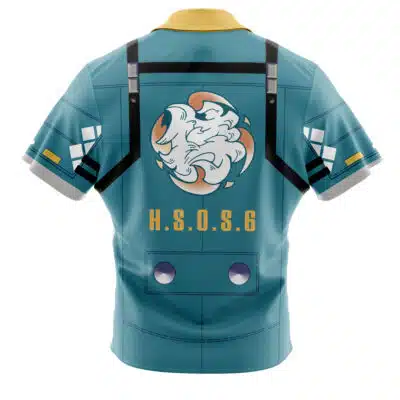 Hoshimi Miyabi Cosplay Zenless Zone Zero Button Up Hawaiian Shirt