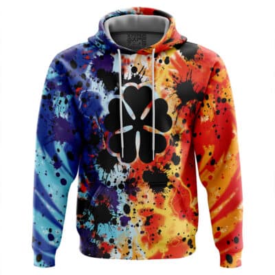 Asta And His Devil Liebe Black Clover Hoodie
