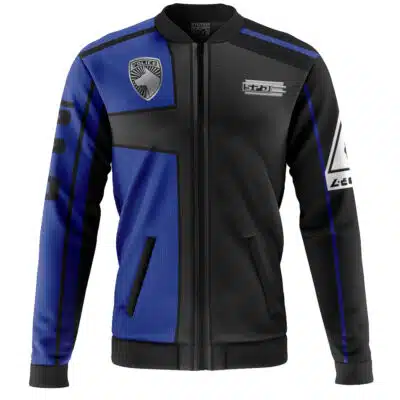 Blue Ranger SPD Power Rangers Casual Bomber Jacket