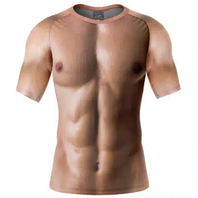 Buff Body Pop Culture Short Sleeve Rash Guard Compression Shirt
