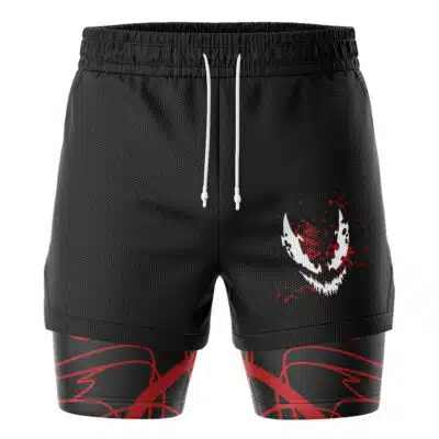 Carnage Marvel 2-in-1 Performance Shorts