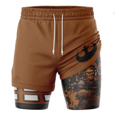 Chewbacca V2 Star Wars 2-in-1 Performance Shorts