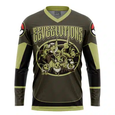 Eeveelutions Army Pokemon Hockey Jersey