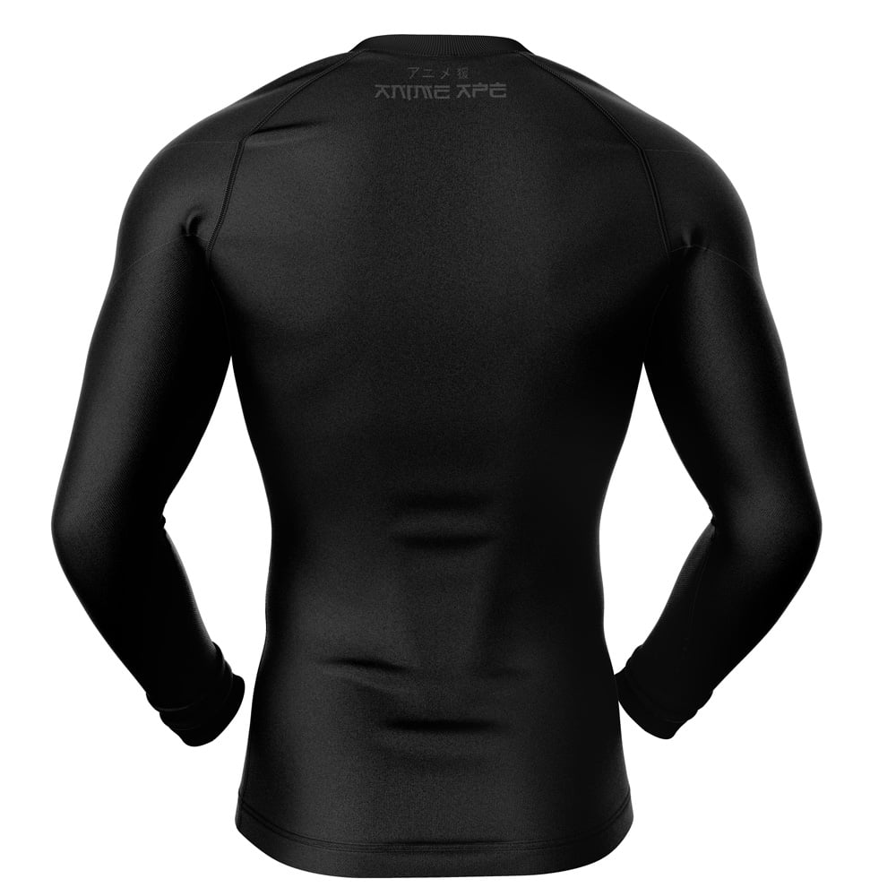 Funny Tuxedo Pop Culture Long Sleeve Rash Guard Compression Shirt - Image 2