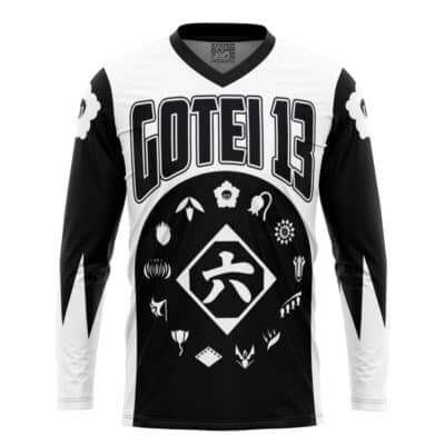Gotei 13 Byakuya Bleach Hockey Jersey