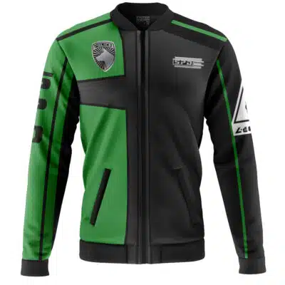 Green Ranger SPD Power Rangers Casual Bomber Jacket