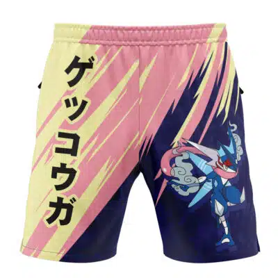Greninja Attack Pokemon Versatile Shorts