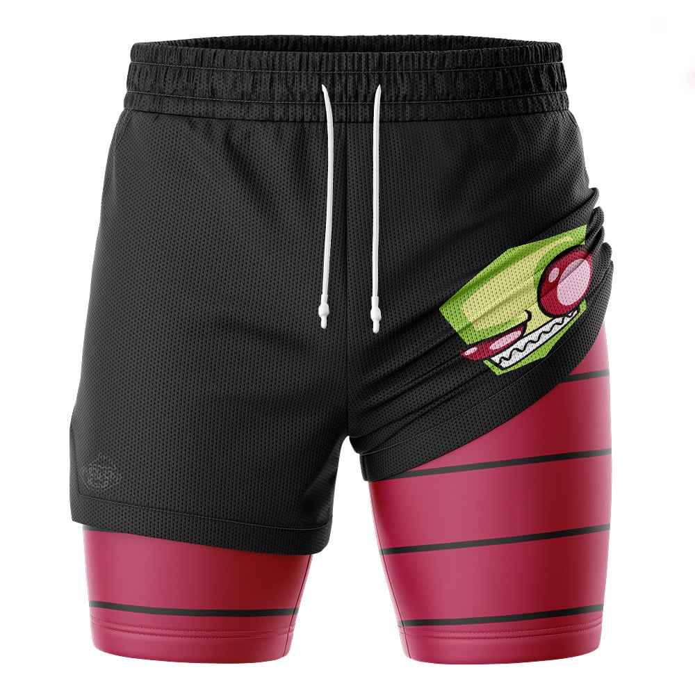 Invader Zim Nickelodeon 2-in-1 Performance Shorts - Image 3