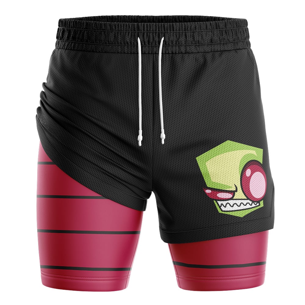 Invader Zim Nickelodeon 2-in-1 Performance Shorts - Image 2