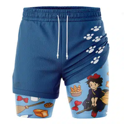Kiki's Delivery Service V2 Studio Ghibli 2-in-1 Performance Shorts